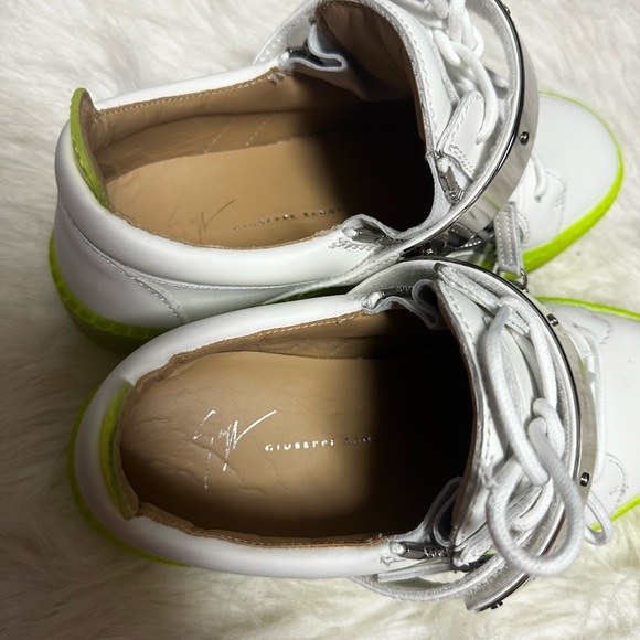 Giuseppe Zanotti sneakers with neon green/yellow sole size 36 - Picture 5 of 9